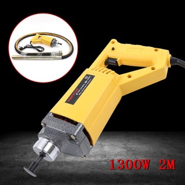 Вибродвигатели мощностью 1300 Вт для желтого бетона