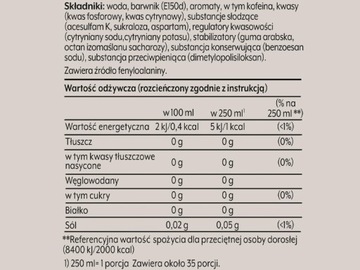 6x SYROP KONCENTRAT SODASTREAM KWIAT CZARNEGO BZU ZERO 9L NAPOJU Z 440ML