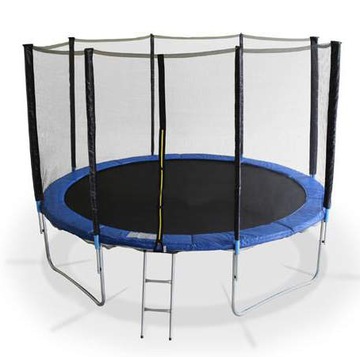 TRAMPOLINA OGRODOWA MOCNA STAL HARTOWANA SOLIDNA