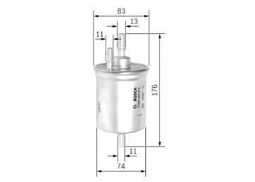 BOSCH FILTR PALIVA