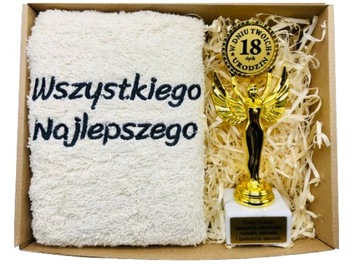 Подарок на день рождения на 18–99 лет. Подарочная корзина. Статуя из полотенец для нее и него.