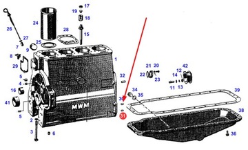 X500614946000 Пружинный штифт 4 x 8 мм