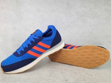 ADIDAS RUN 60S 3.0 IG1180 RACER BUTY MĘSKIE JOGGER NIEBIESKIE