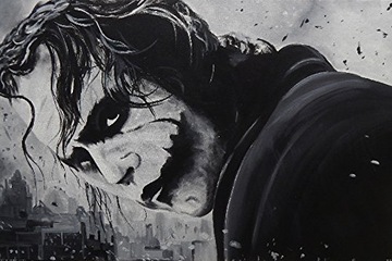 Mroczny Rycerz Joker - plakat 91,5x61 cm
