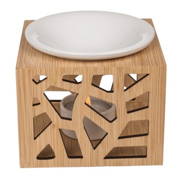 Ажурный БАМБУКОВЫЙ КАМИН ДЛЯ АРОМАТ-МАСЕЛ