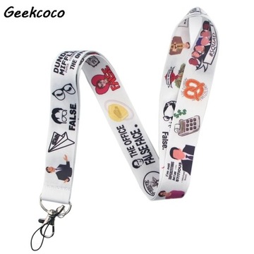 J2670 Creative Office Tv Show Lanyard For Car Keys IC ID Card Badge Holder