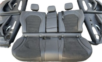 MERCEDES GLC 253 W253 SEDADLA POHOVKA VNITŘEK KŮŽE ALCANTARA