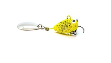 Przynęta Wirujący ogonek “Hurricane” 21g Yellow
