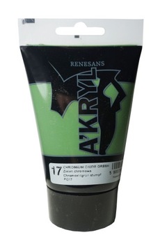 Farby Akrylowe Akryl Renesans 100ml Zieleń Chromow