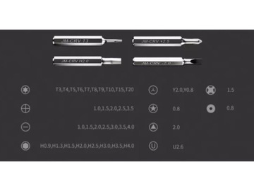 JAKEMY Набор инструментов PENTALOBE Allen Torx 54в1