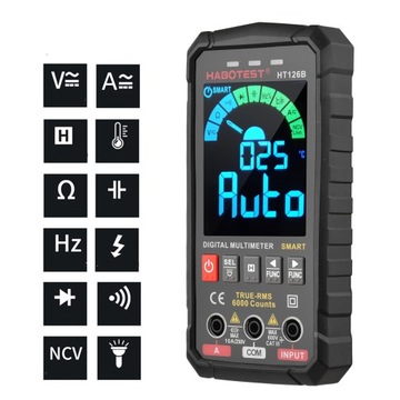 Цифровой универсальный мультиметр Habotest HT126B