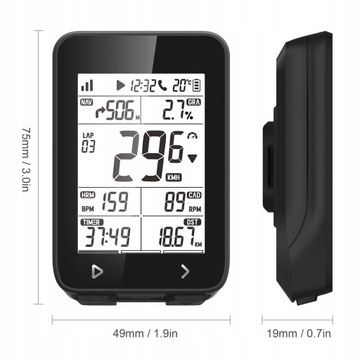 GPS-ВЕЛОСИПЕДНЫЙ РЕГИСТРАТОР iGPSPORT IGS320 BT5.0 ANT
