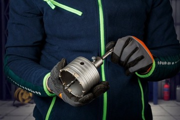 Otwornica widiowa 85mm z adapterem SDS+