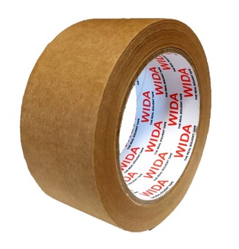 Taśma pakowa papierowa Ecopaper Solvent brąz 48/50