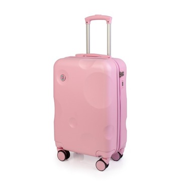 Zestaw walizek Kabinowa średnia duża S M XL Joy Bubbles twarde