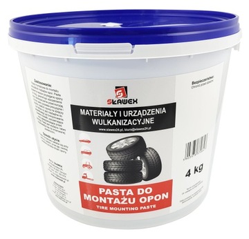 Pasta Montażowa do opon TESS 4KG Niebieska Zimowa