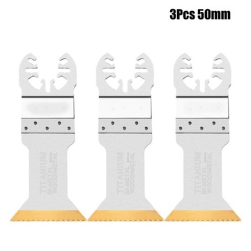 3/6pcs Titanium Coated Bi-Metal Oscillating Mult