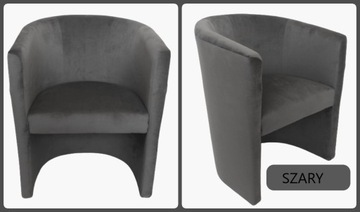 Кресло Томи Клуб - Черный плюш