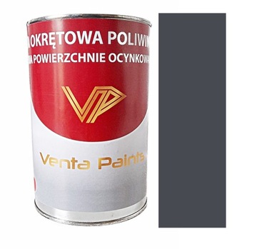 Farba Okrętowa Na Ocynk Dach Blachę RAL 7024 10L