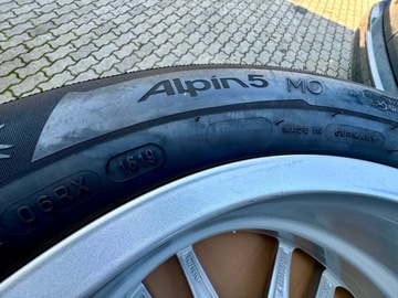 ALU RÁFKY MERCEDES A B TŘÍDA W177 W247 CLA C118 X118 JAKO NOVÉ ZIMNÍ 4X 8MM