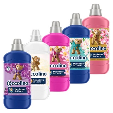 Coccolino Perfume&Care Płyn do płukania 5x1,275L ZESTAW MIX (255 prań)
