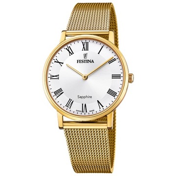 Zegarek Męski Festina F20022-4 złoty bransoleta