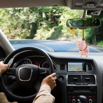 ДЕКОРАТИВНЫЙ КУЛОН СВИНКА УКРАШЕНИЕ АВТОМОБИЛЕЙ ДОМАШНИЙ ОФИС СВИНЬЯ ПИТЛ БРЕЛОК