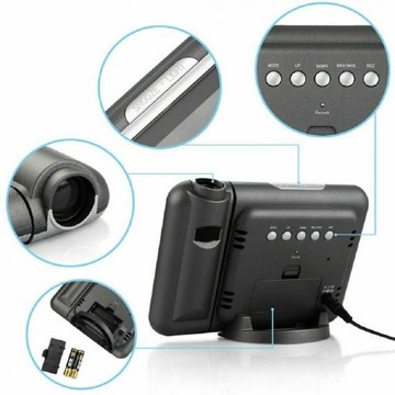 ПОГОДНАЯ СТАНЦИЯ С ПРОЕКТОРОМ, ТЕРМОМЕТРОМ, СВЕТОДИОДНЫМИ ЧАСАМИ