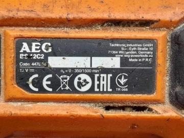 Мотор для отвертки AEG BS12C2 (серийный номер 4000447868)