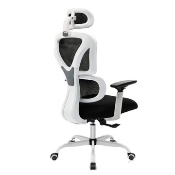 KERDOM Krzesło biurowe Ergonomiczne z regulowanym zagłówkiem
