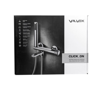 НАСТЕННАЯ ВАННА ДУШ СО СМЕСИТЕЛЕМ VALVEX POLSKA DECOR CHROME