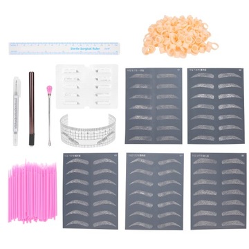 Zestaw do Microbladingu Brwi Praktyka Skóry