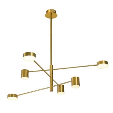 Lampa wisząca REMDAL PND-16374-6-COP-GD-4K Italux