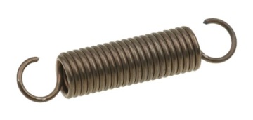 SPRĘŻYNA NAPINAJĄCA NACIĄGOWA Z OCZKAMI 18x80 mm
