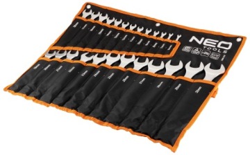 Набор ключей комбинированных 6-32 мм 25 шт. на листе NEO Tools