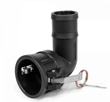 Camlock IBC Typ C 2'' kolano na wąż 50mm (2