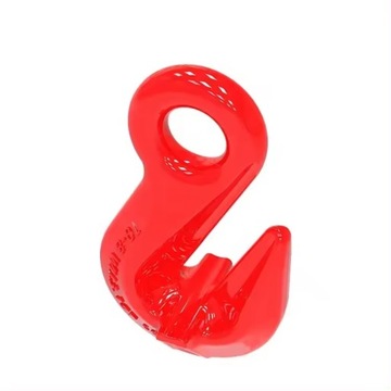 УКОРОЧЕННЫЙ КРЮК С ПРОУШИНОЙ 2T 2.0T ДЛЯ УКОРОТКИ ЦЕПИ Ø8мм и Ø7мм Сертификат CE