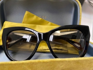 Gucci Okulary przeciwsłoneczne kocie GG 0460 S 001