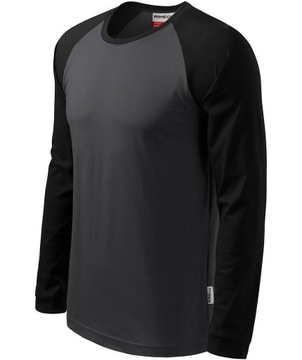 MALFINI RIMECK STREET LS 130 MOCNA SOLIDNA koszulka męska długi rękaw L