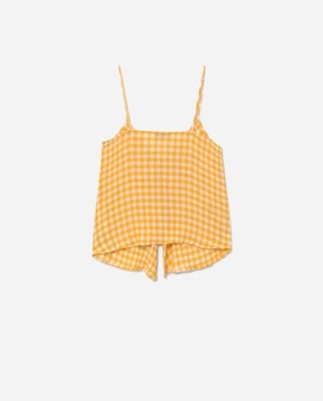 Lefties gdw ŻÓŁTY SPLOT TOP RAMIĄCZKA M