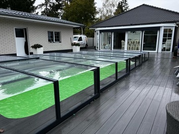 Крыша бассейна, бассейн, 420 x 850 x 65 см - Системные покрытия