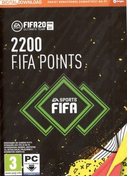 Fifa 20 2200 Fifa Points BOX