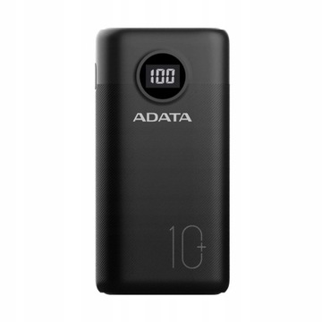 Power Bank ADATA P10000QCD 10000mAh czarny QC
