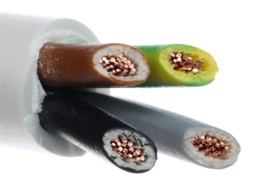 Przewód linka giętki OMY 4x1mm2 Zamel cena za 1m