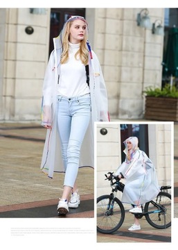 Плащ, мужской и женский модный электрический велосипед для пешего туризма на открытом воздухе