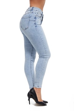 480_ Spodnie damskie jeans rurki - M.SARA _XXL/44