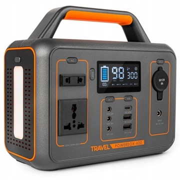 PRZENOŚNA STACJA ZASILANIA TRAVEL POWERBOX 600 20A