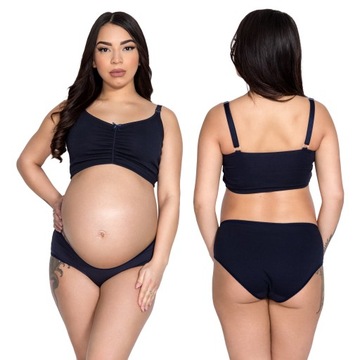 Mitex Mama Panty figi ciążowe pod brzuch grana XXL