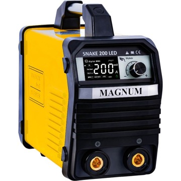 Инверторный сварочный аппарат MMA MAGNUM SNAKE 200 LED 200A