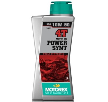 MOTOREX Olej Power Synt 4T 10W/50 JASO MA2 1 L